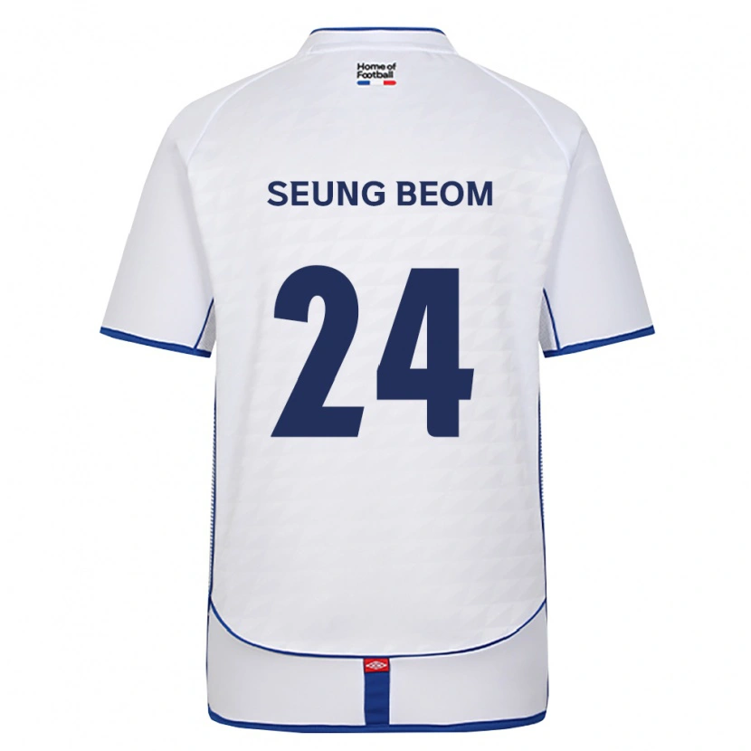 Danxen Kinderen Seung-Beom Ko #24 Zwart Wit Rood Uitshirt Uittenue 2026/27 T-Shirt België