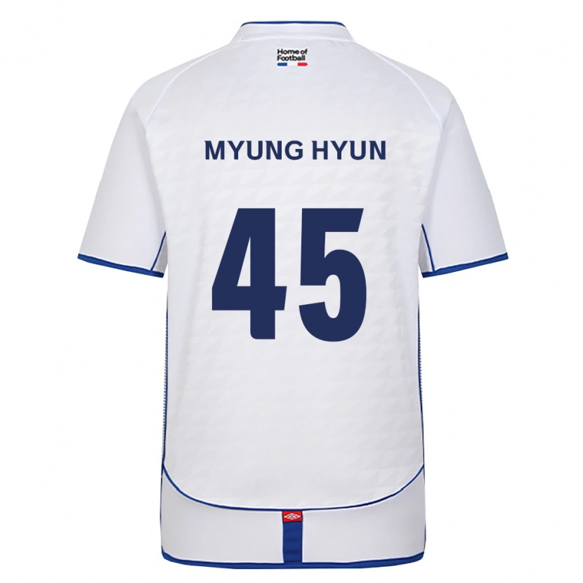 Danxen Kinderen Myung-Hyun Hwang #45 Zwart Wit Rood Uitshirt Uittenue 2026/27 T-Shirt België