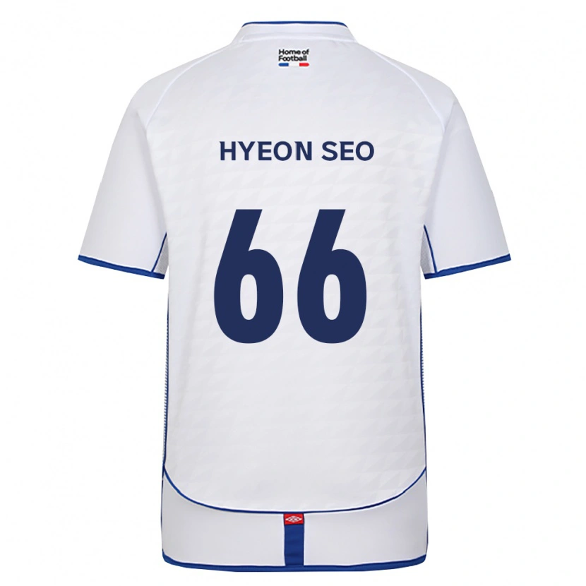 Danxen Kinderen Hyeon-Seo Han #66 Zwart Wit Rood Uitshirt Uittenue 2026/27 T-Shirt België