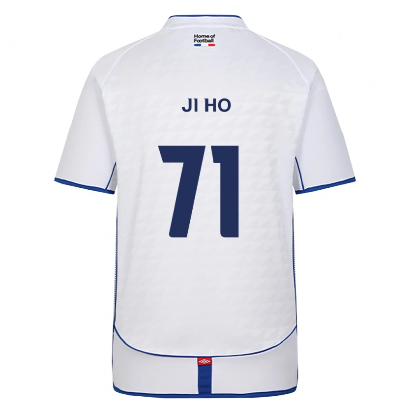 Danxen Kinderen Ji-Ho Kim #71 Zwart Wit Rood Uitshirt Uittenue 2026/27 T-Shirt België