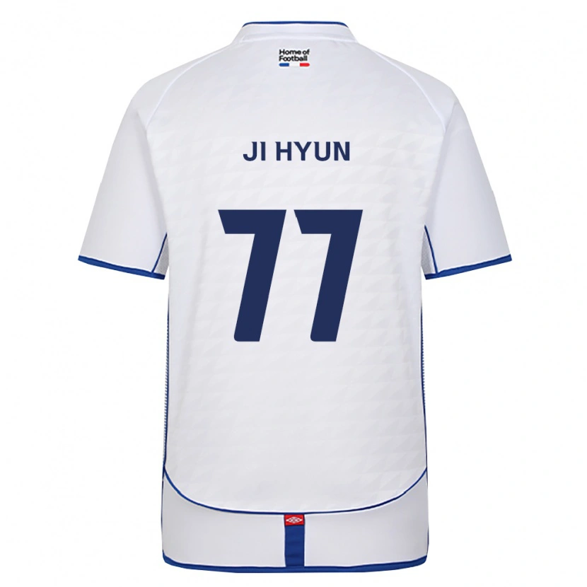Danxen Kinderen Ji-Hyun Kim #77 Zwart Wit Rood Uitshirt Uittenue 2026/27 T-Shirt België