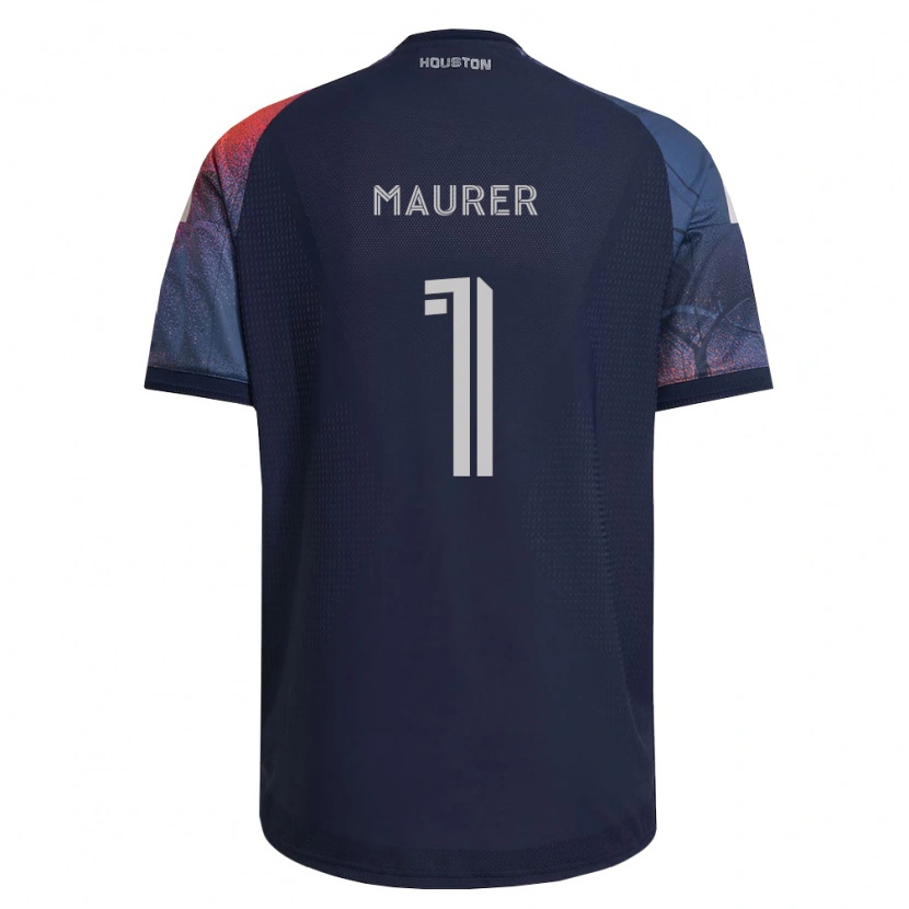 Danxen Kinderen Jimmy Maurer #1 Diep Blauw Wit Oranje Uitshirt Uittenue 2026/27 T-Shirt België