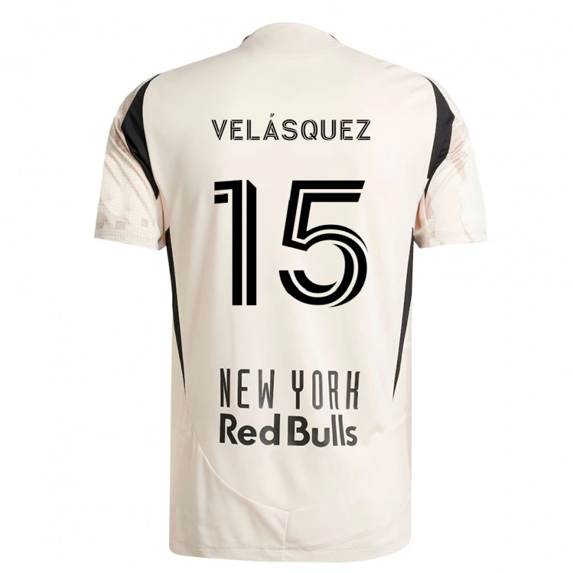 Danxen Kinderen Eric Velásquez #15 Off-White Rood Zwart Uitshirt Uittenue 2026/27 T-Shirt België
