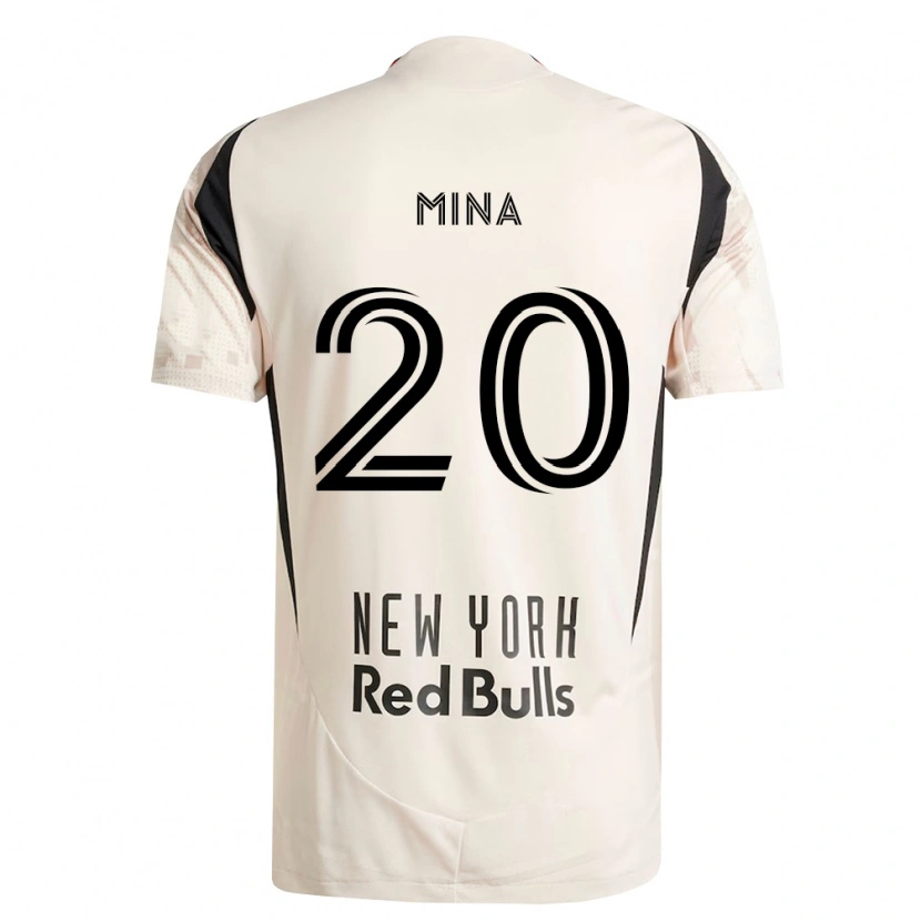 Danxen Kinderen Juan Mina #20 Off-White Rood Zwart Uitshirt Uittenue 2026/27 T-Shirt België