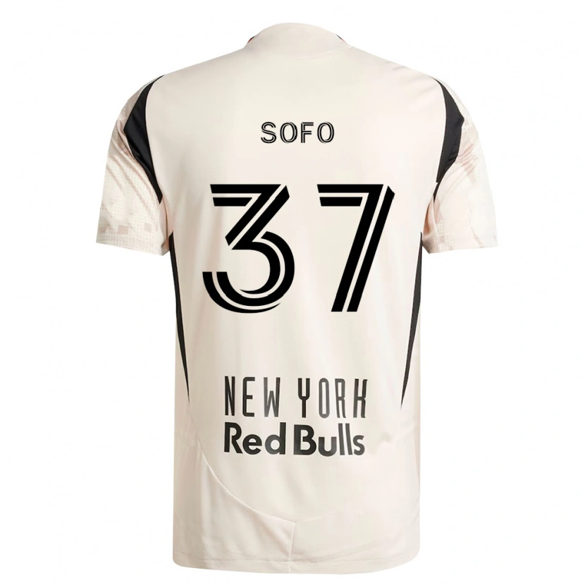 Danxen Kinderen Mohammed Sofo #37 Off-White Rood Zwart Uitshirt Uittenue 2026/27 T-Shirt België