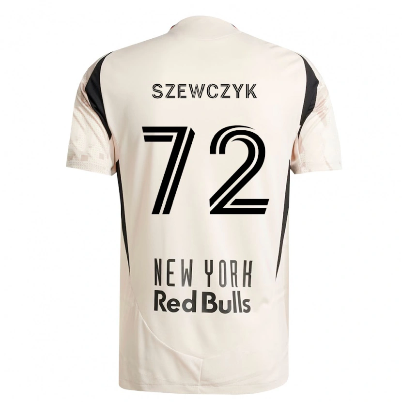 Danxen Kinderen Tobias Szewczyk #72 Off-White Rood Zwart Uitshirt Uittenue 2026/27 T-Shirt België