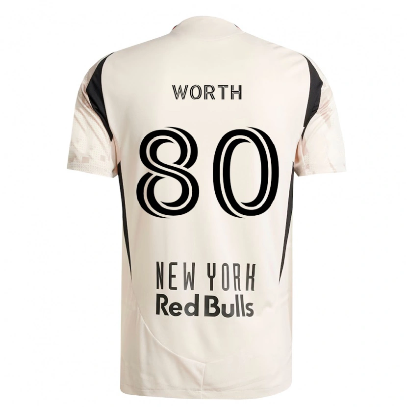 Danxen Kinderen Nate Worth #80 Off-White Rood Zwart Uitshirt Uittenue 2026/27 T-Shirt België