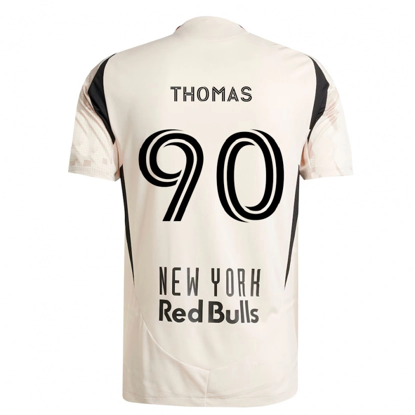 Danxen Kinderen Oladayo Thomas #90 Off-White Rood Zwart Uitshirt Uittenue 2026/27 T-Shirt België