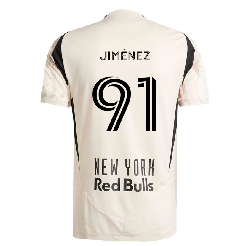 Danxen Kinderen Mijahir Jiménez #91 Off-White Rood Zwart Uitshirt Uittenue 2026/27 T-Shirt België