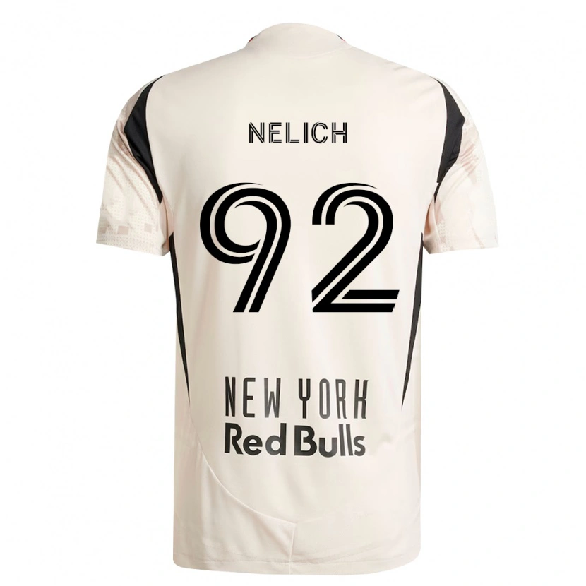 Danxen Kinderen Dennis Nelich #92 Off-White Rood Zwart Uitshirt Uittenue 2026/27 T-Shirt België