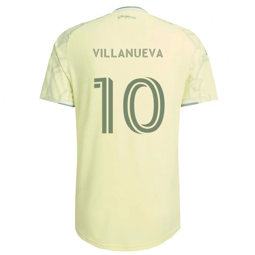 Danxen Kinderen Jordan Villanueva #10 Beige Wit Uitshirt Uittenue 2026/27 T-Shirt België