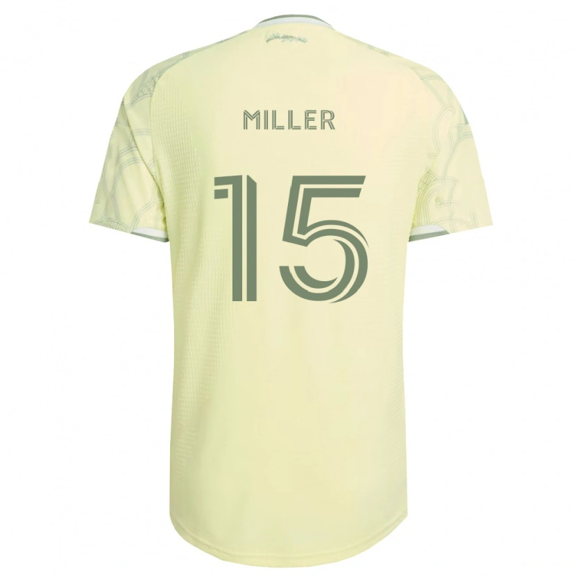 Danxen Kinderen Eric Miller #15 Beige Wit Uitshirt Uittenue 2026/27 T-Shirt België