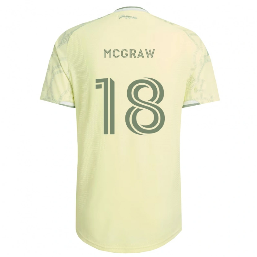 Danxen Kinderen Zac Mcgraw #18 Beige Wit Uitshirt Uittenue 2026/27 T-Shirt België