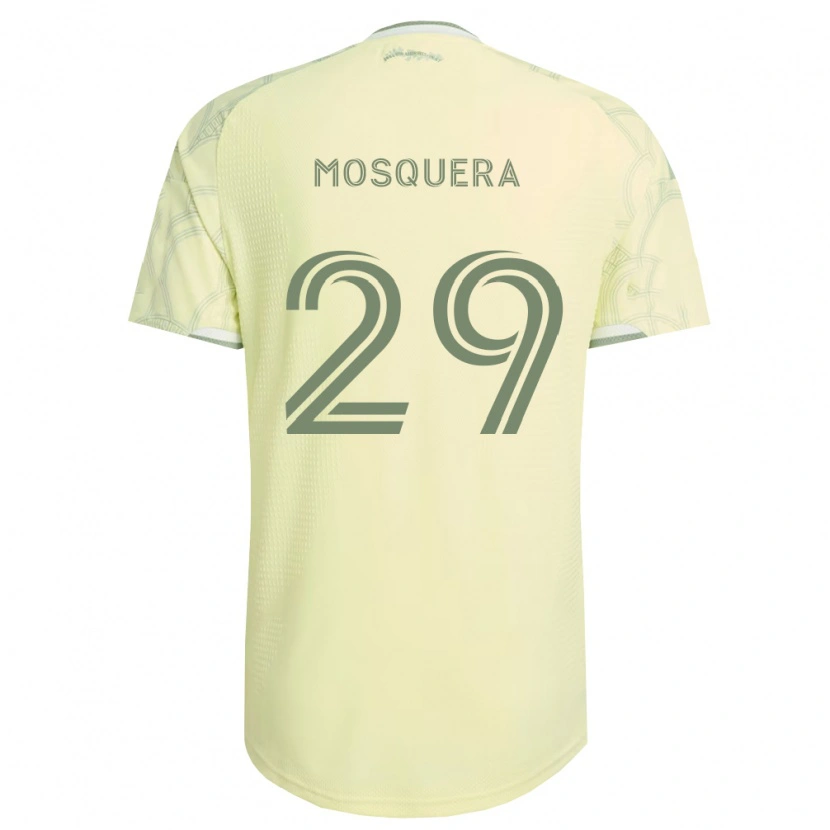 Danxen Kinderen Juan Mosquera #29 Beige Wit Uitshirt Uittenue 2026/27 T-Shirt België
