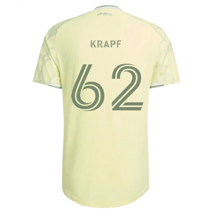 Danxen Kinderen Andrew Krapf #62 Beige Wit Uitshirt Uittenue 2026/27 T-Shirt België