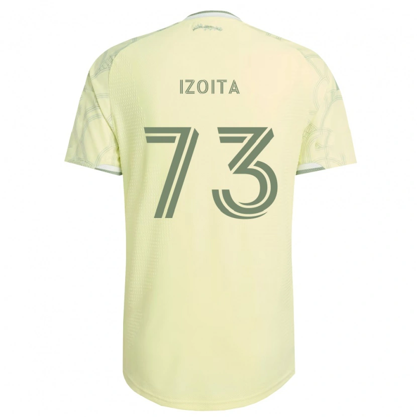 Danxen Kinderen Eric Izoita #73 Beige Wit Uitshirt Uittenue 2026/27 T-Shirt België
