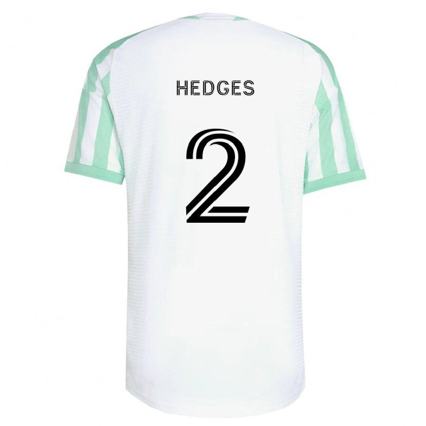 Danxen Kinderen Matt Hedges #2 Lichtgroen Zwart Wit Uitshirt Uittenue 2026/27 T-Shirt België