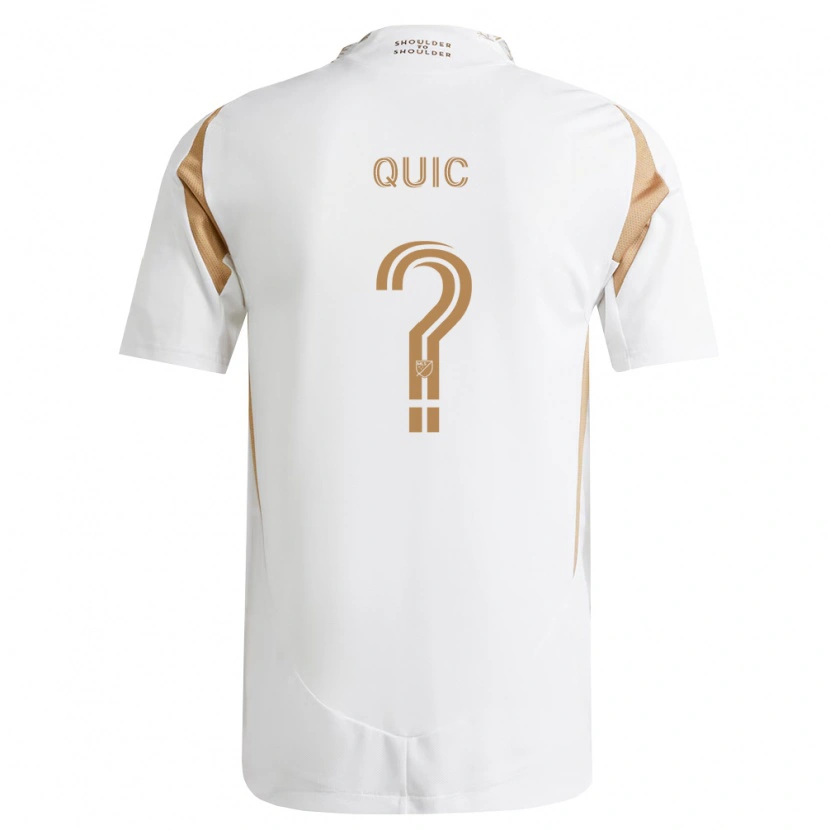 Danxen Kinderen Matthew Quic #0 Wit Bruin Uitshirt Uittenue 2026/27 T-Shirt België