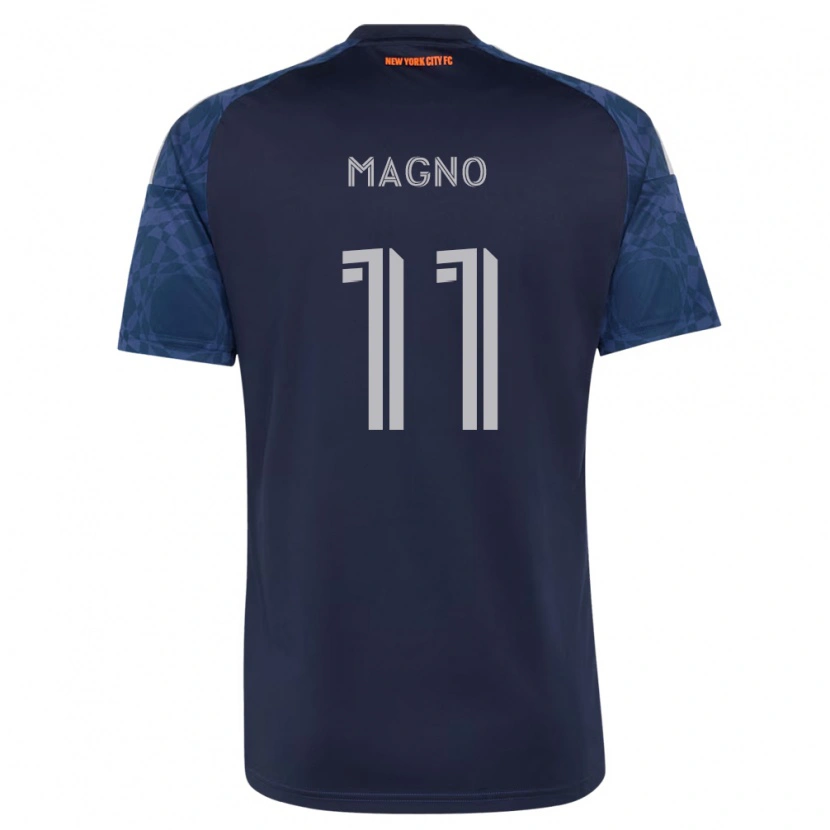Danxen Kinderen Talles Magno #11 Diep Blauw Wit Uitshirt Uittenue 2026/27 T-Shirt België