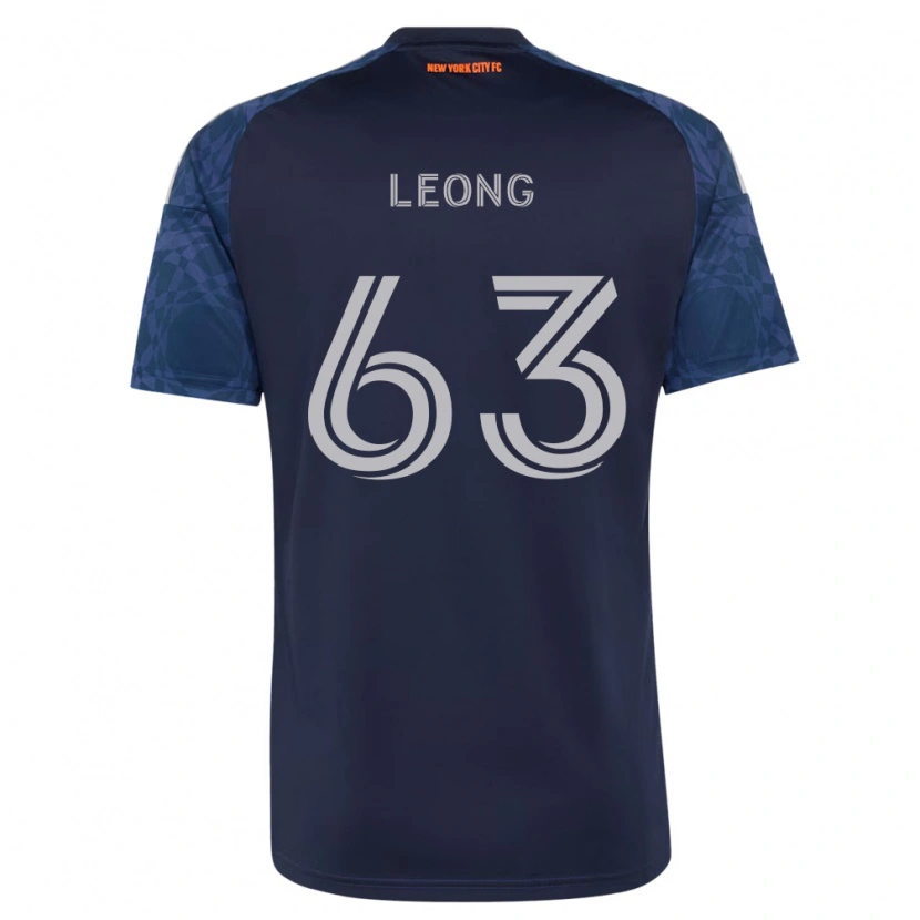 Danxen Kinderen Matthew Leong #63 Diep Blauw Wit Uitshirt Uittenue 2026/27 T-Shirt België