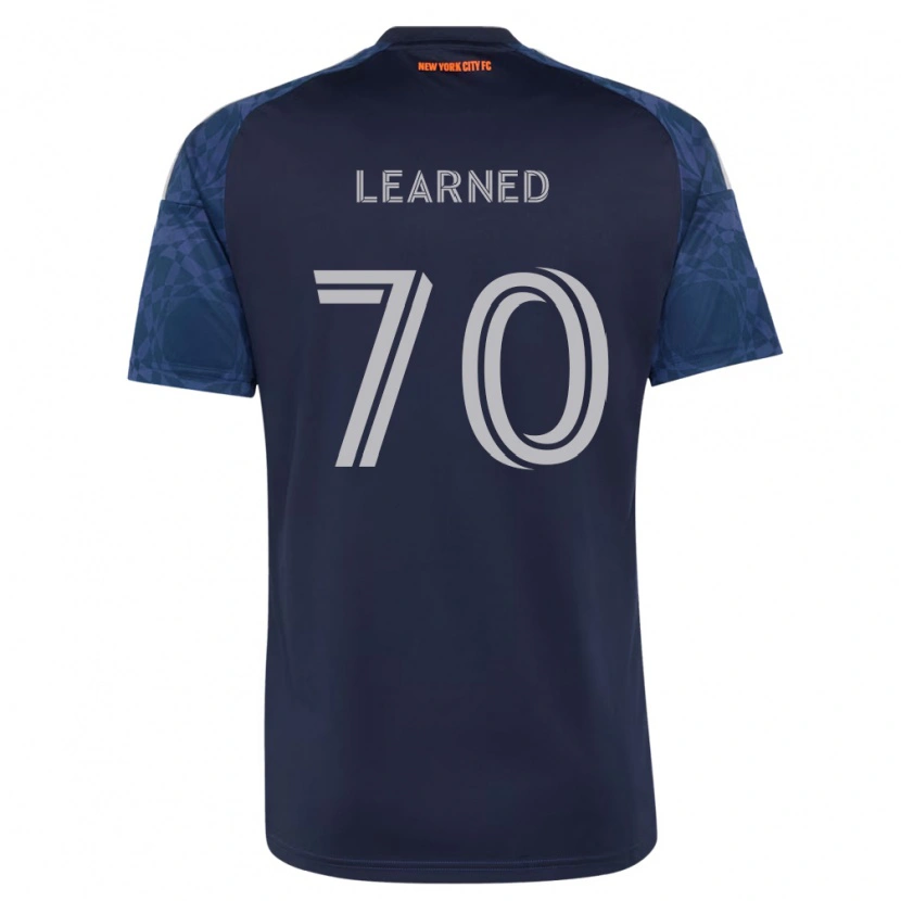 Danxen Kinderen Mac Learned #70 Diep Blauw Wit Uitshirt Uittenue 2026/27 T-Shirt België