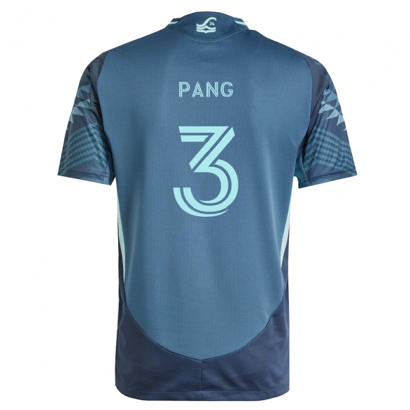 Danxen Kinderen Kaylene Pang #3 Marineblauw Groen Uitshirt Uittenue 2026/27 T-Shirt België