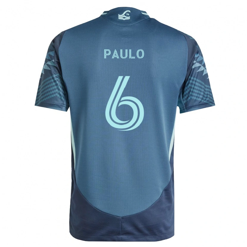 Danxen Kinderen João Paulo #6 Marineblauw Groen Uitshirt Uittenue 2026/27 T-Shirt België