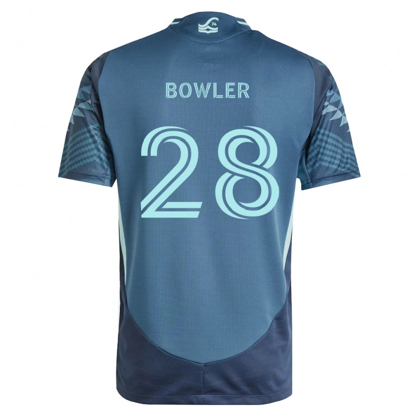 Danxen Kinderen Rachel Bowler #28 Marineblauw Groen Uitshirt Uittenue 2026/27 T-Shirt België