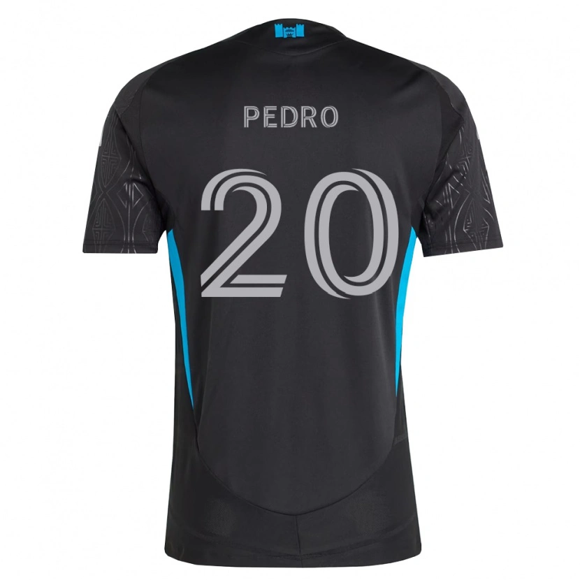Danxen Kinderen João Pedro #20 Zwart Wit Hemelsblauw Uitshirt Uittenue 2026/27 T-Shirt België