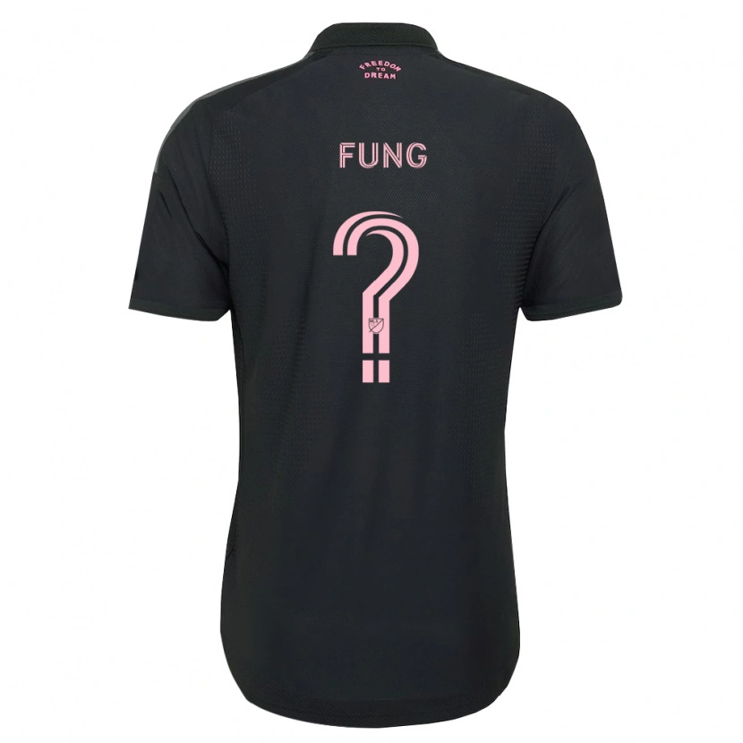 Danxen Kinderen Victor Fung #0 Roze Zwart Wit Uitshirt Uittenue 2026/27 T-Shirt België