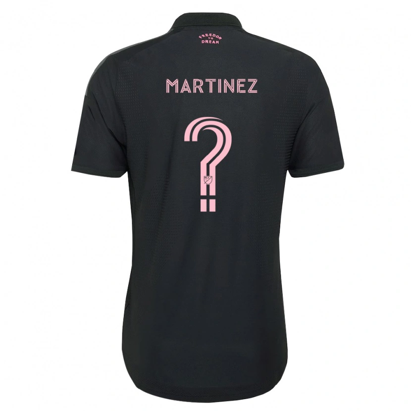 Danxen Kinderen Derrek Martinez #0 Roze Zwart Wit Uitshirt Uittenue 2026/27 T-Shirt België