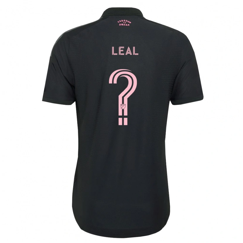 Danxen Kinderen Gabriel Leal #0 Roze Zwart Wit Uitshirt Uittenue 2026/27 T-Shirt België