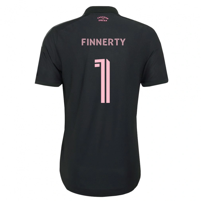 Danxen Kinderen Owen Finnerty #1 Roze Zwart Wit Uitshirt Uittenue 2026/27 T-Shirt België