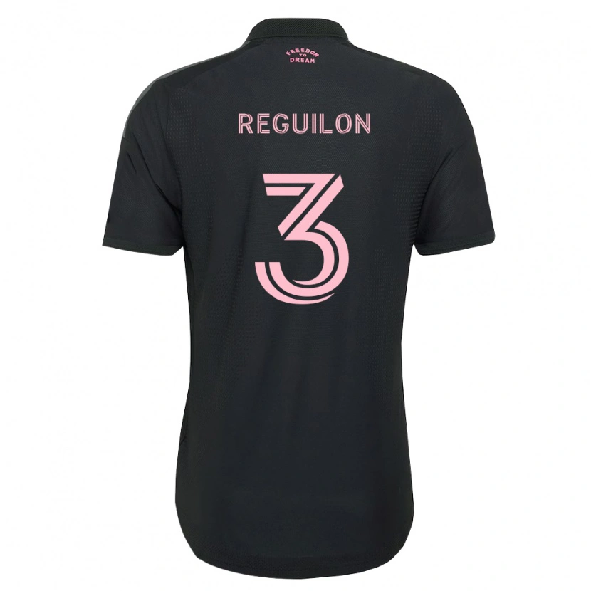Danxen Kinderen Sergio Reguilón #3 Roze Zwart Wit Uitshirt Uittenue 2026/27 T-Shirt België
