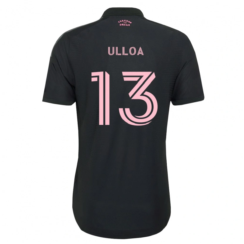 Danxen Kinderen Víctor Ulloa #13 Roze Zwart Wit Uitshirt Uittenue 2026/27 T-Shirt België