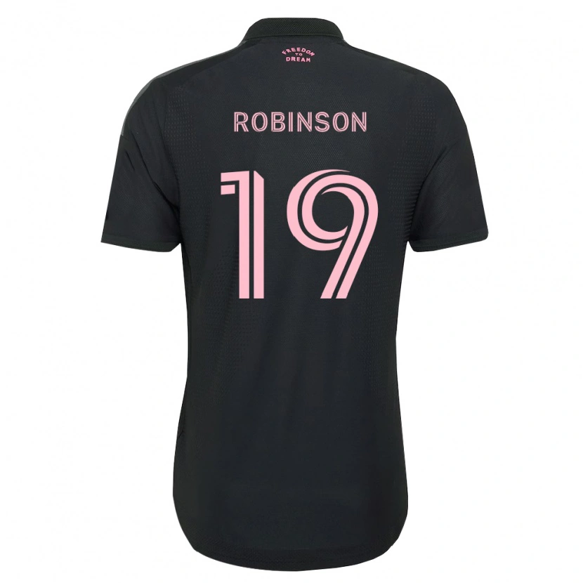 Danxen Kinderen Robbie Robinson #19 Roze Zwart Wit Uitshirt Uittenue 2026/27 T-Shirt België