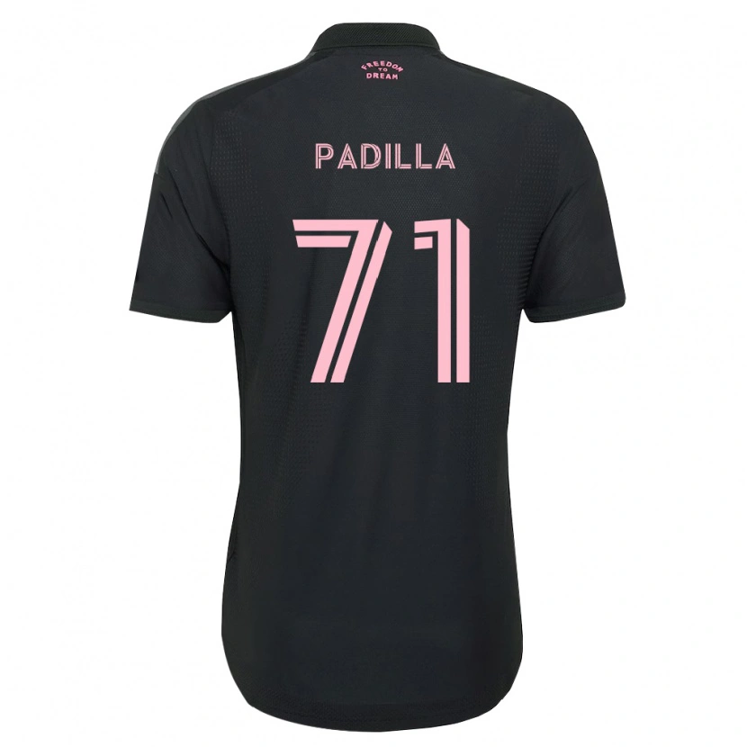 Danxen Kinderen Alexander Padilla #71 Roze Zwart Wit Uitshirt Uittenue 2026/27 T-Shirt België