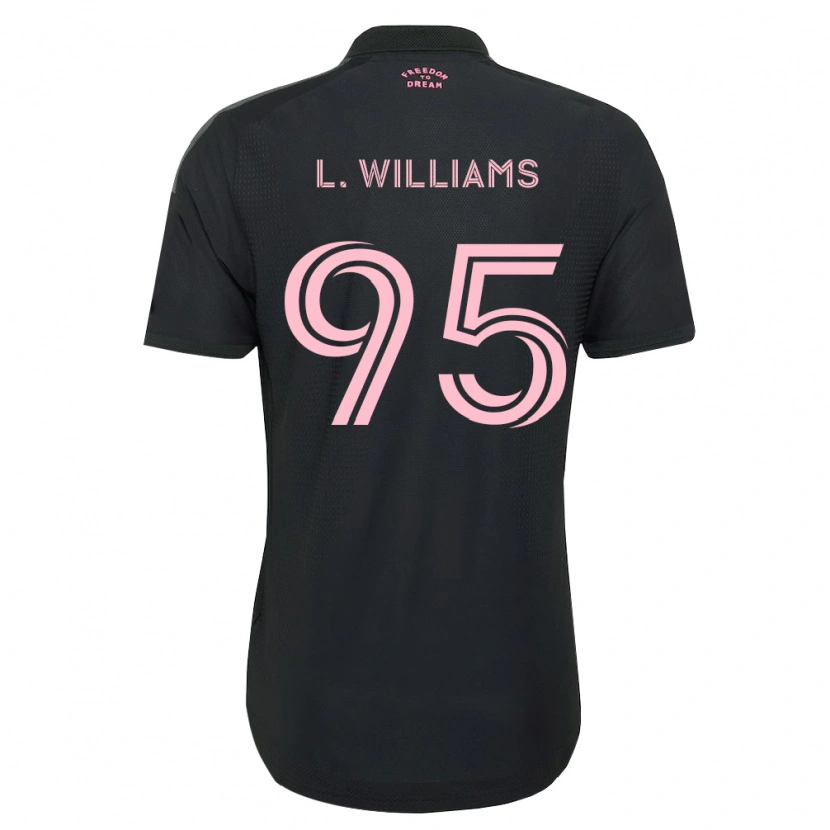 Danxen Kinderen Levi Williams #95 Roze Zwart Wit Uitshirt Uittenue 2026/27 T-Shirt België