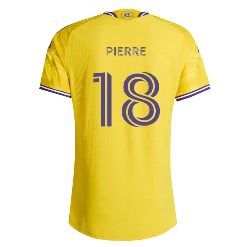 Danxen Kinderen Nikolai Pierre #18 Geel Paars Uitshirt Uittenue 2026/27 T-Shirt België
