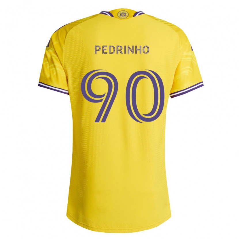 Danxen Kinderen Pedro Leão #90 Geel Paars Uitshirt Uittenue 2026/27 T-Shirt België