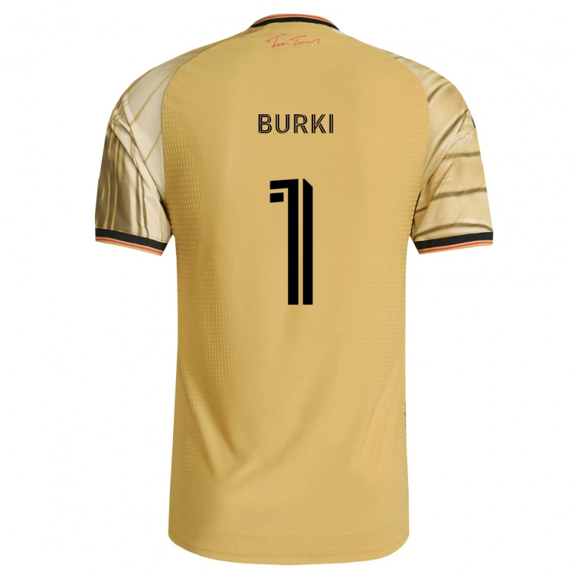 Danxen Kinderen Roman Bürki #1 Bruin Geel Zwart Uitshirt Uittenue 2026/27 T-Shirt België