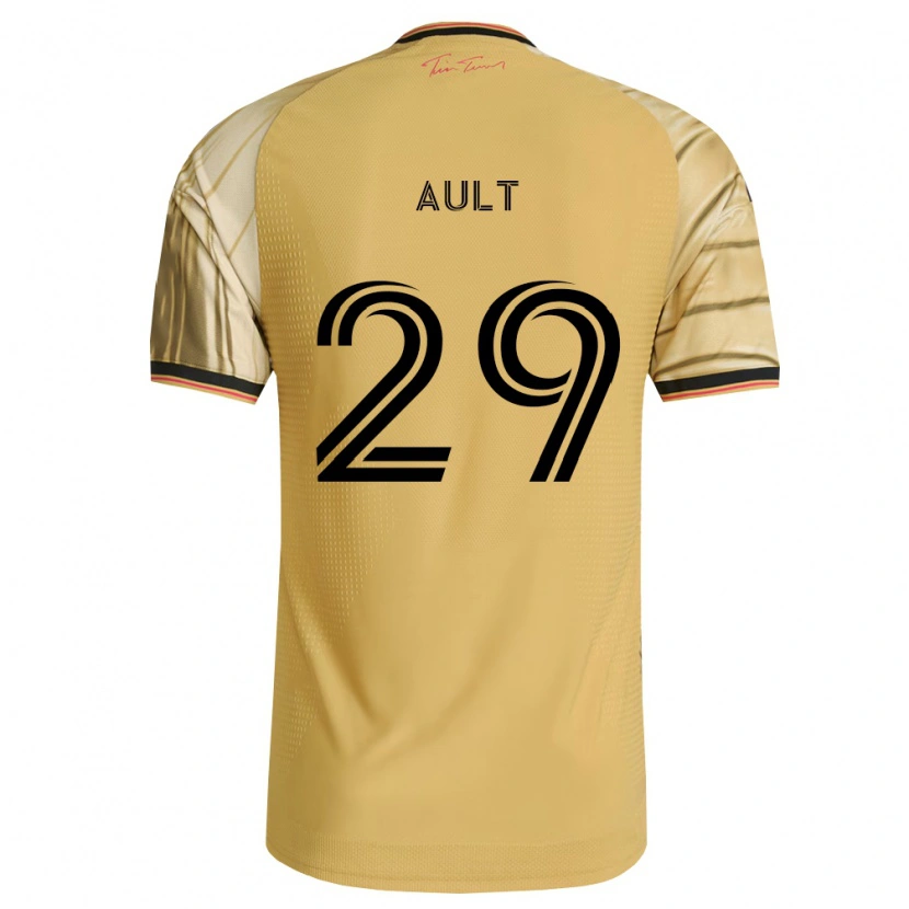Danxen Kinderen Palmer Ault #29 Bruin Geel Zwart Uitshirt Uittenue 2026/27 T-Shirt België