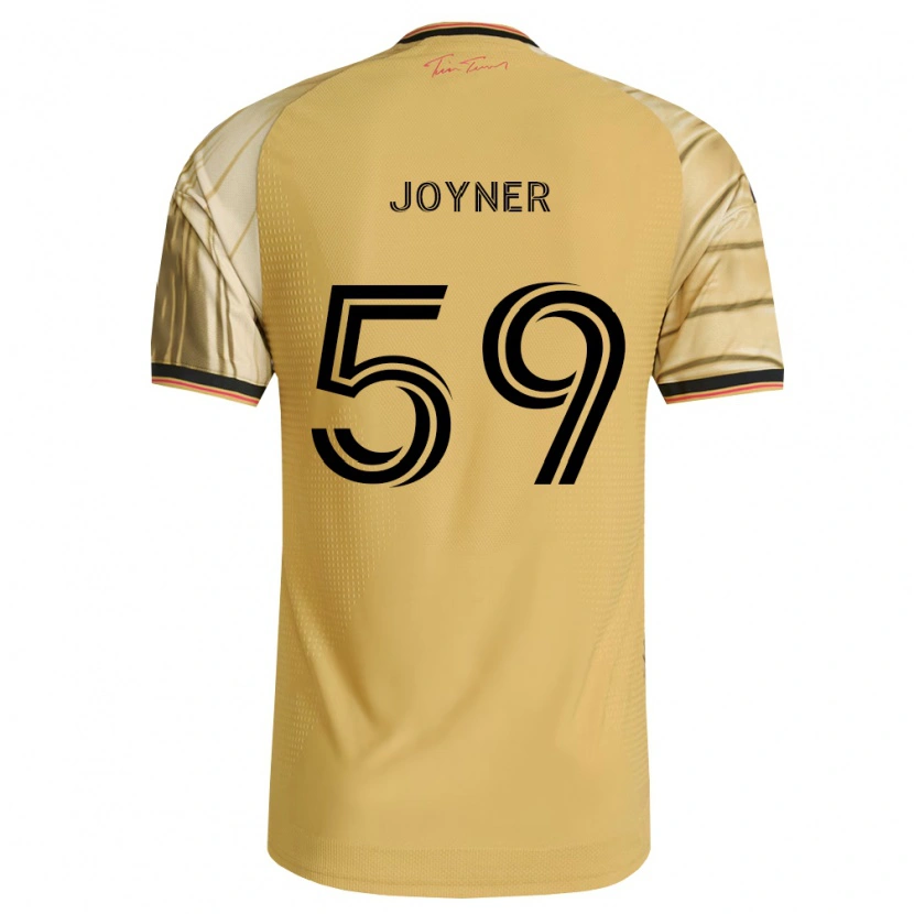 Danxen Kinderen Mykhi Joyner #59 Bruin Geel Zwart Uitshirt Uittenue 2026/27 T-Shirt België