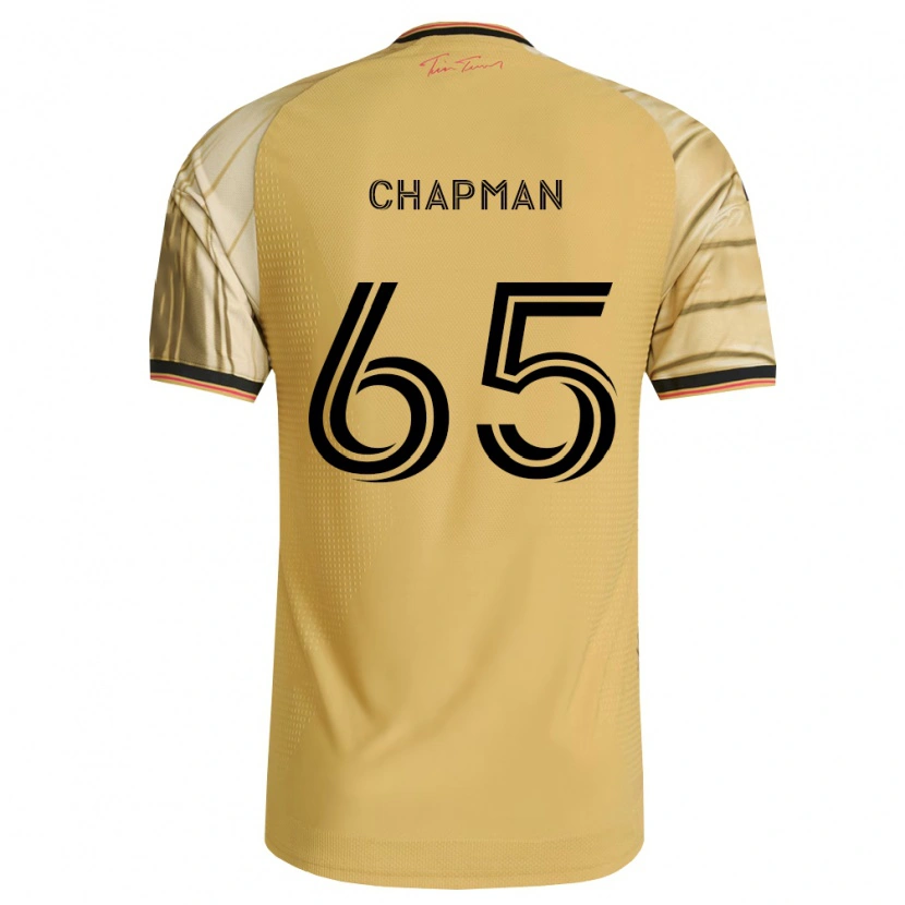 Danxen Kinderen Owen Chapman #65 Bruin Geel Zwart Uitshirt Uittenue 2026/27 T-Shirt België