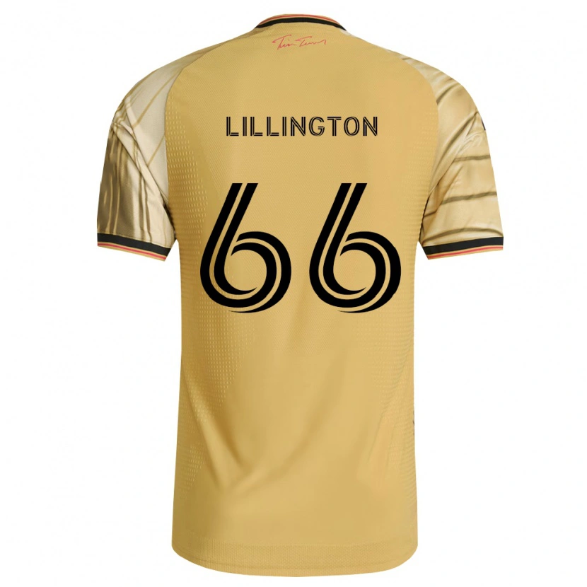 Danxen Kinderen Zack Lillington #66 Bruin Geel Zwart Uitshirt Uittenue 2026/27 T-Shirt België