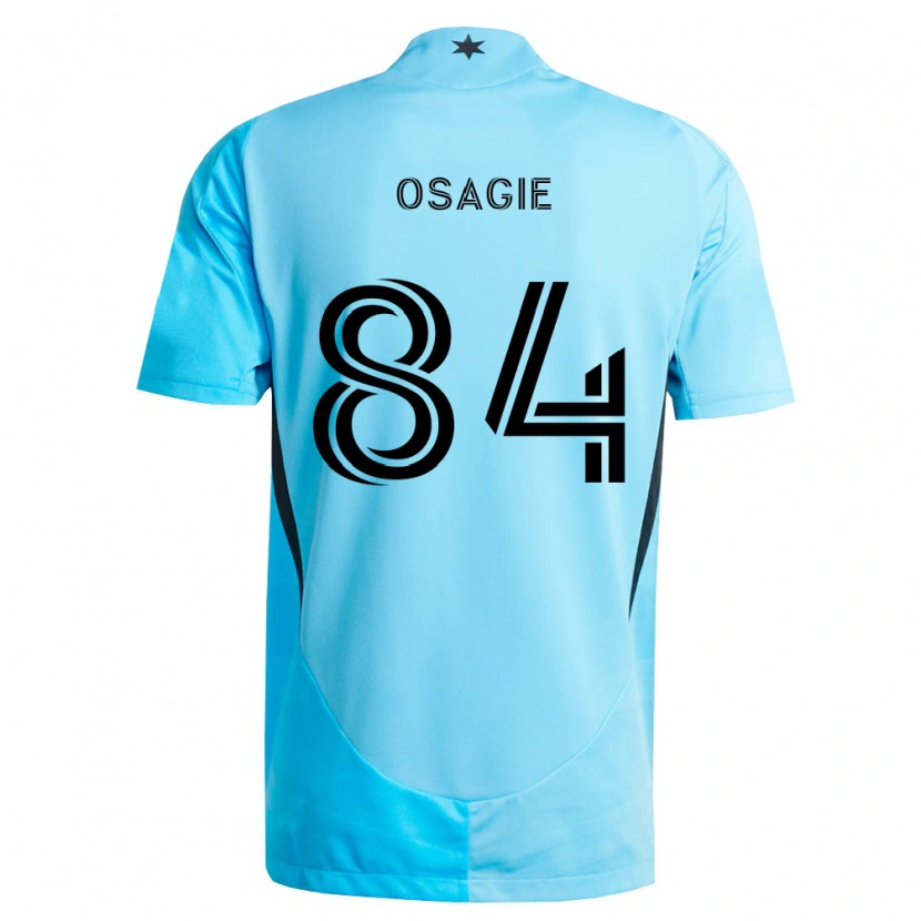 Danxen Kinderen Nosazena Osagie #84 Lichtblauw Zwart Uitshirt Uittenue 2026/27 T-Shirt België