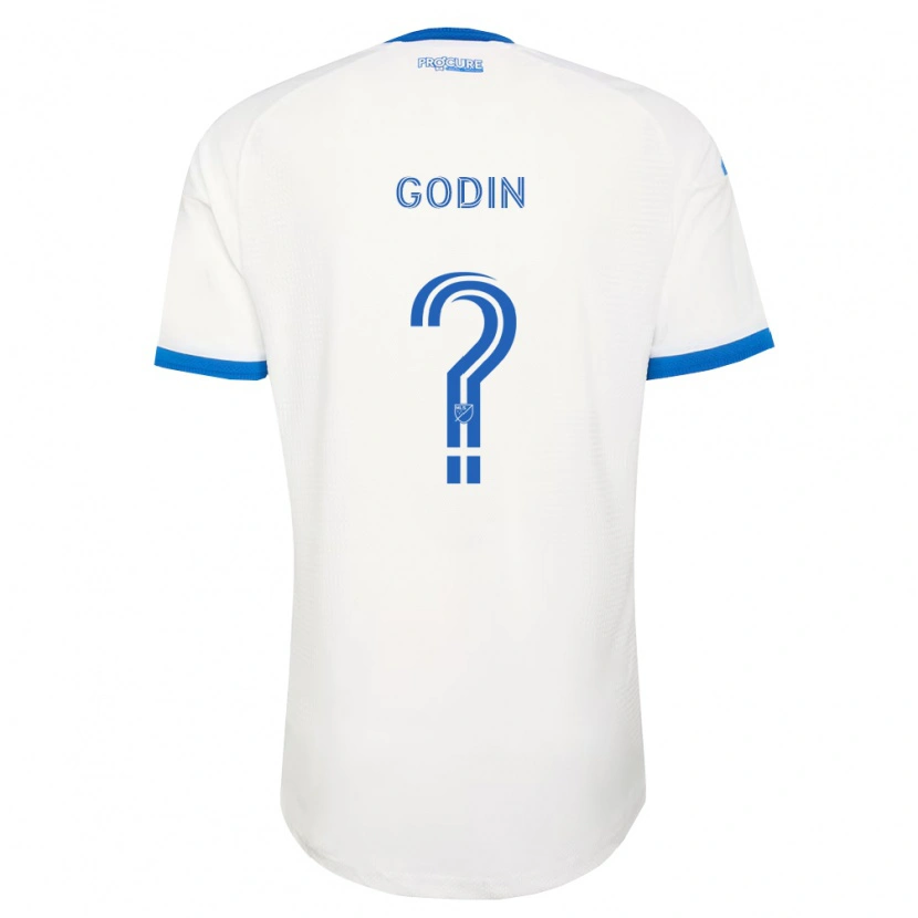 Danxen Kinderen Étienne Godin #0 Hemelsblauw Wit Uitshirt Uittenue 2026/27 T-Shirt België