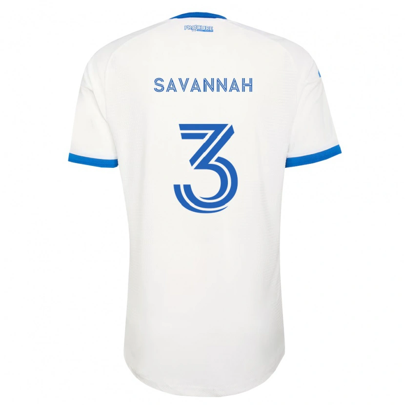 Danxen Kinderen Chenail Savannah #3 Hemelsblauw Wit Uitshirt Uittenue 2026/27 T-Shirt België