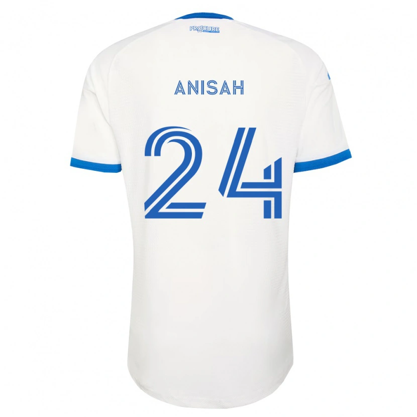 Danxen Kinderen Yusuf Anisah #24 Hemelsblauw Wit Uitshirt Uittenue 2026/27 T-Shirt België