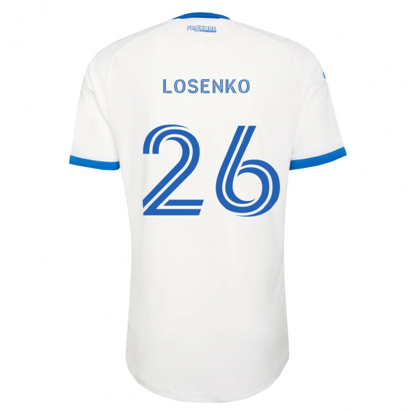 Danxen Kinderen Ivan Losenko #26 Hemelsblauw Wit Uitshirt Uittenue 2026/27 T-Shirt België